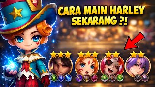 HARLEY DIBUFF?! 😱Cara Main Commander Harley Update Terbaru – 2 Hero Legend 3⭐! Magic Chess Gogo