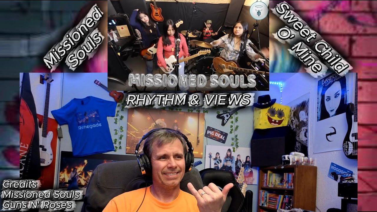 🎸 These Kiddos ROCK! 🎸 SWEET CHILD O' MINE Missioned Souls #reaction