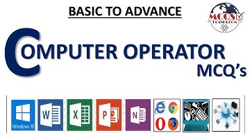 50 Computer Operator MCQs | Most Important Computer Operator MCQs | PPSC, CSS, FPSC Computer MCQs