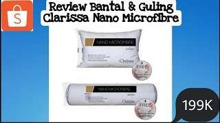 Review Bantal dan Guling Premium Merek Clarissa
