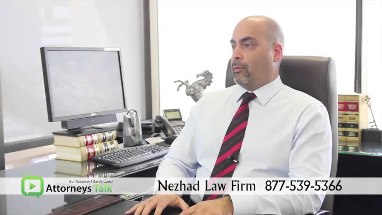 Car Accidents California (Nezhad Law Firm) YouTube