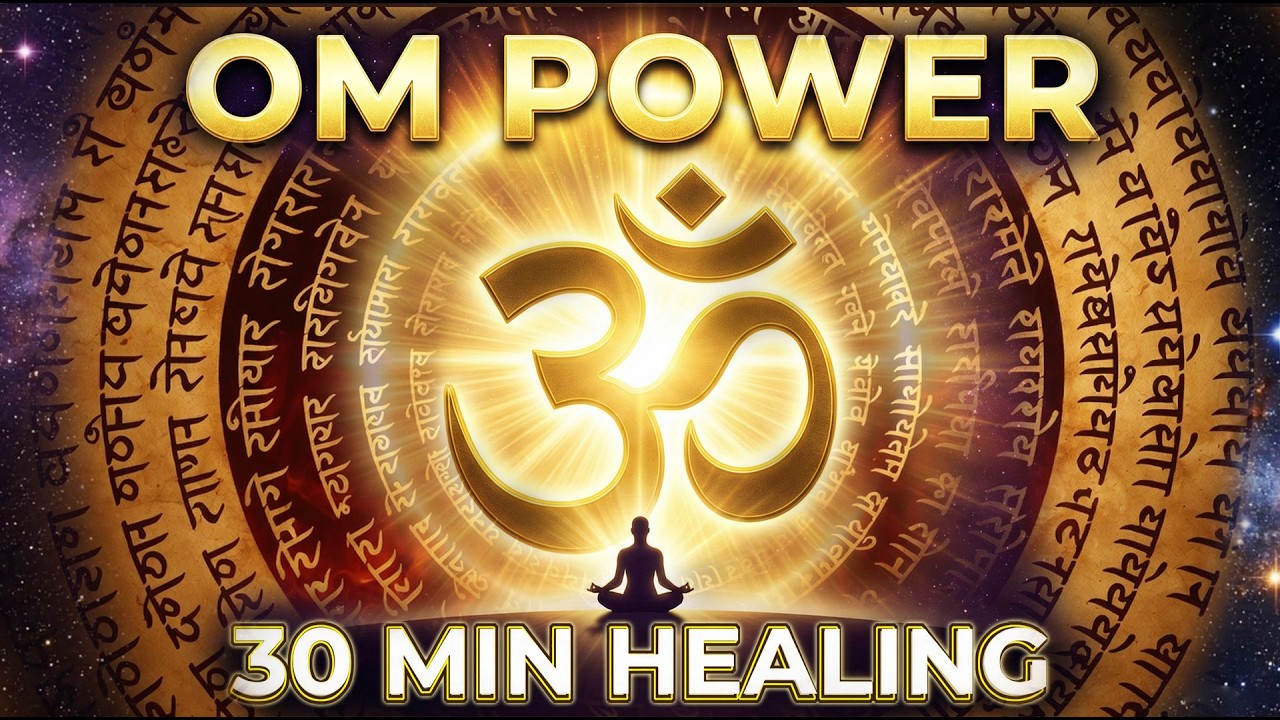 OM Deep Meditation Music 🕉 30 Minutes Positive Energy | Sweet Soft Healing Relaxation