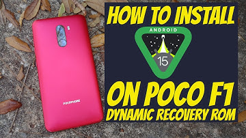 Poco F1 Android 15 How to Install (Dynamic Rom) | 2025 Tutorial