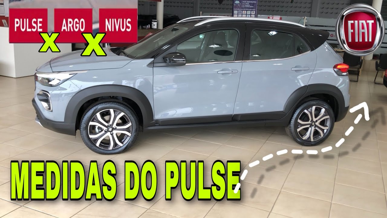 FIAT PULSE | MEDIDAS do PULSE vs NIVUS e ARGO. - YouTube