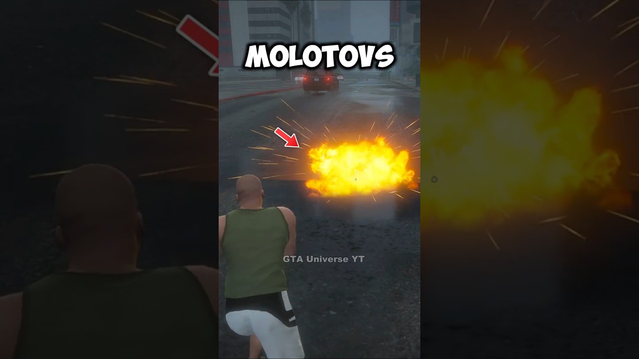 Rain vs Fire in GTA and RDR Games #gta #gaming #gta5