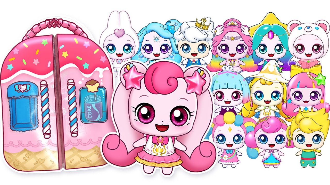 💗티니핑 쫑알쫑알 말하는 하츄핑 냉장고 스퀴시💗Catch Teenieping Heartsping Squishy ASMR