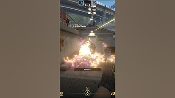Лучший молотов на бочки на карте Overpass CS2! #cs #csgo #cs2 #counterstrike #кс2 #shorts #ксго