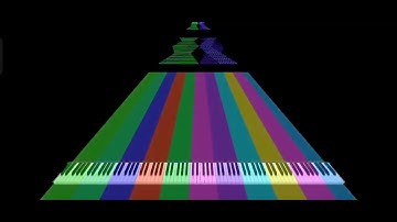 Tetris Blocks Arts Merged in 1 MIDI