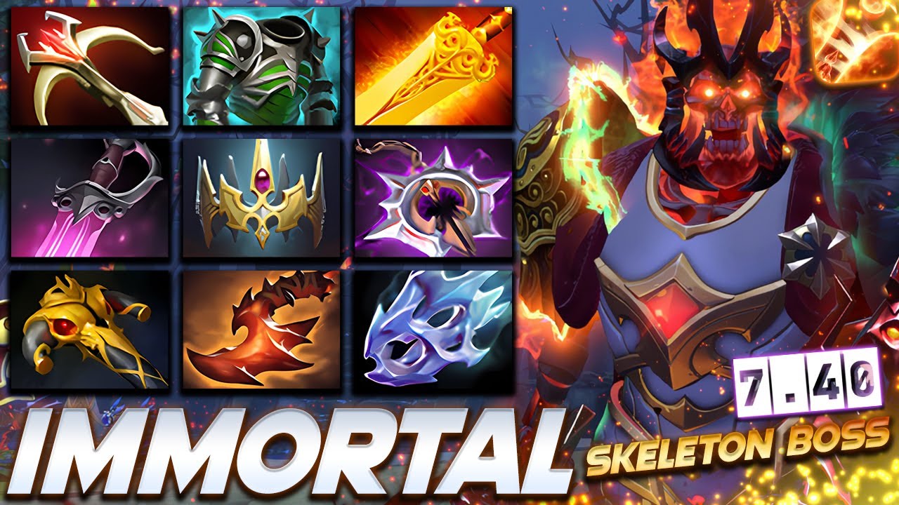 Wraith King Skeleton Madnass - Dota 2 Pro Gameplay [Watch & Learn]