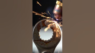 Watching This Laser Erase Rust is So Satisfying