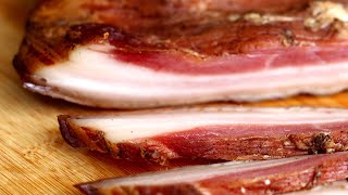 How to make real bacon at home. Much tastier and cheaper. step-by-step recipe. curing meat.