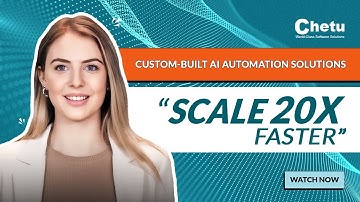 Scale 20x Faster with Custom-Built AI Automation Solutions