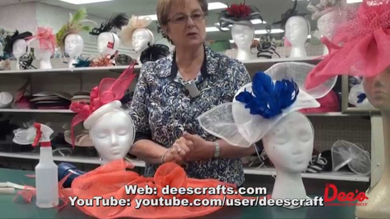 Sinamay Basics with Kathy