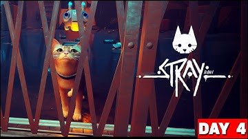 Stray Gameplay Part 4 (The Slums Part 2) | No Commentary | TAG