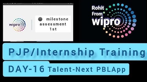 Day 16th First Milestone assessment  discussion || Wipro talentnext Java training lacture 16.
