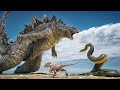 Awesome Godzilla & Dinosaur Scenes by Dazzling Divine