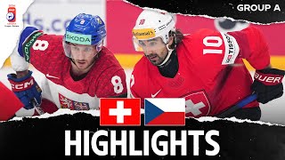 Highlights: Switzerland vs. Czechia | 2024 #MensWorlds