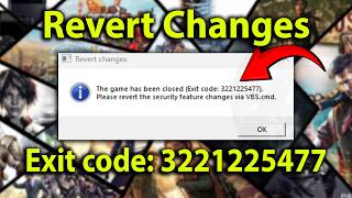 How to solve "Revert changes" (Exit code: 3221225477) - TUTORIAL #pc