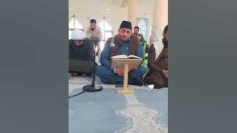 مقطع رقم٣ سورة فاطر ويس بصوت القارئ عدي المحمدي من رحاب جامع الأبرار في منطقة الازركَية