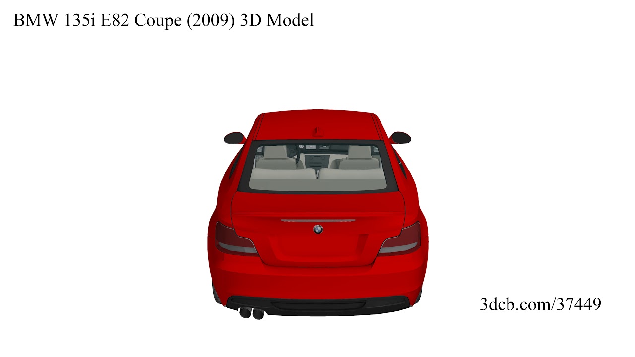 BMW 135i E82 Coupe 2009 3D Model YouTube bmw-135i-e82-coupe-2009-3d-model-youtube