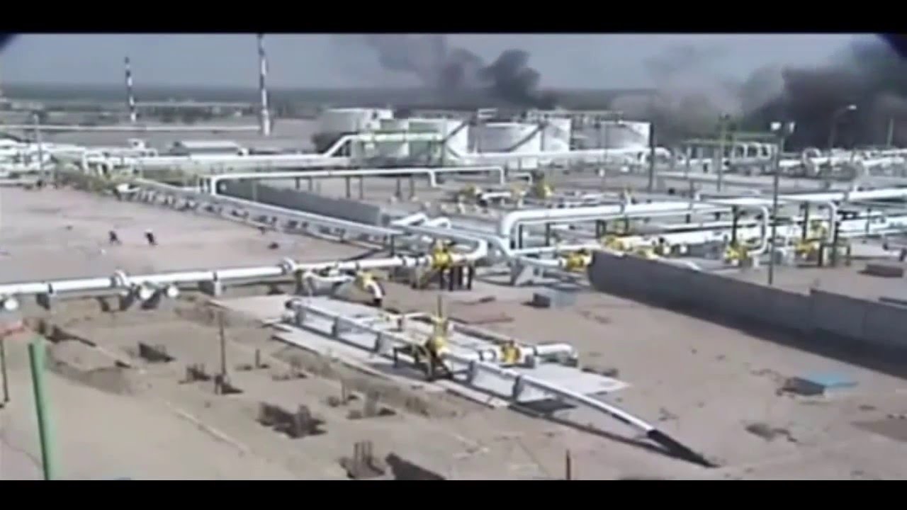 Oil Refinery fire Accident YouTube