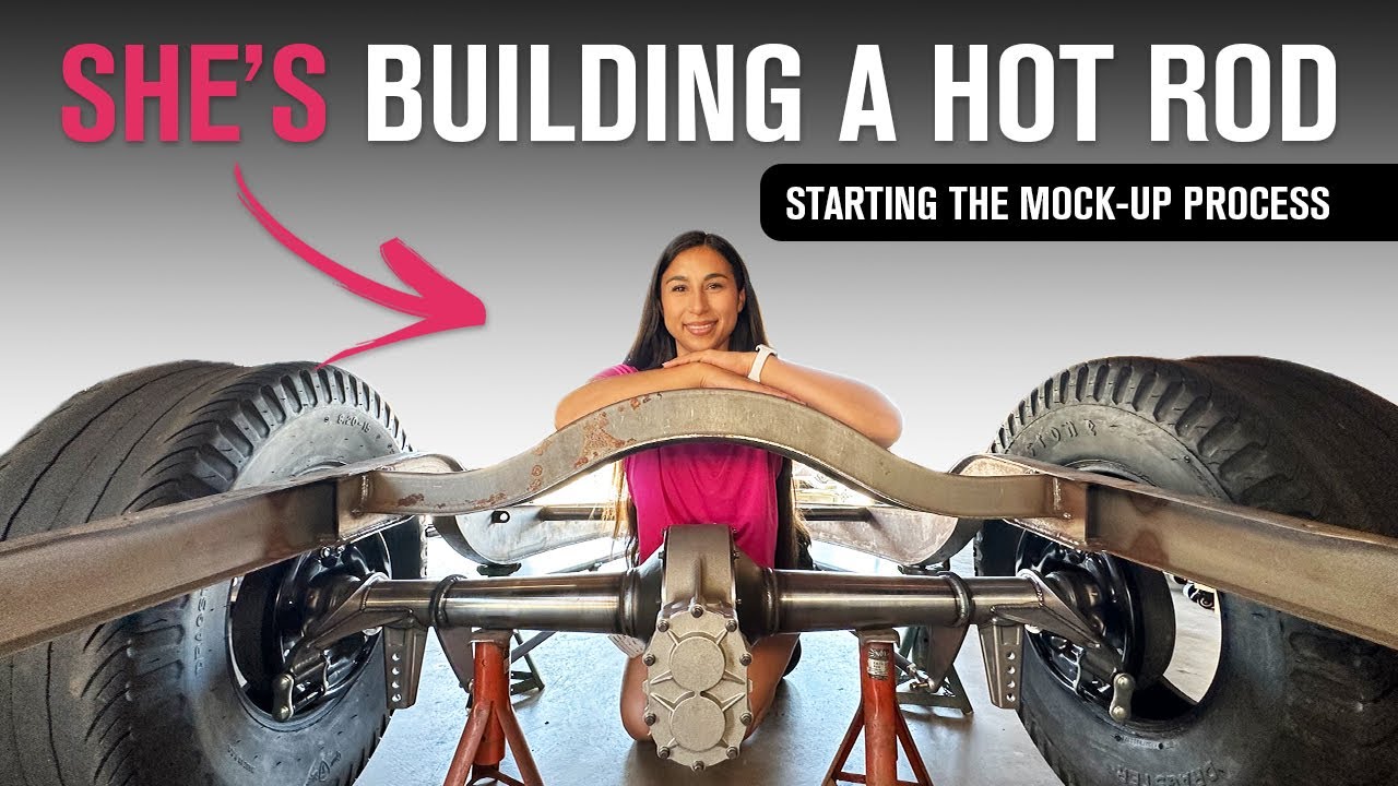 BRAND NEW 1932 FORD HOT ROD BUILD! MOCKING UP THE SUSPENSION - PART 1