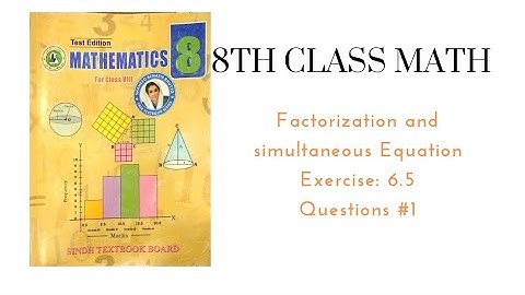 Class 8th Math Exercise 6.5 Qno 1|How to solve   simultaneous  by Equating coefficient | STBB