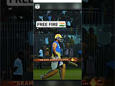FREE FIRE X THALA #freefireindia #msdhoni #gamingwithchirag1396