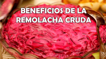 ¿Se puede comer remolacha cruda?