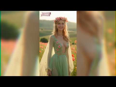 AI LookBook: Radiant AI Spring Goddess in 2025 Fashion | MidJourney \u0026 Sora
