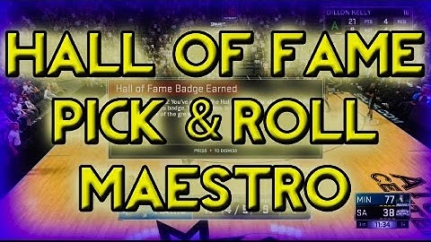 HOW TO GET HALL OF FAME PICK & ROLL MAESTRO IN NBA 2K17