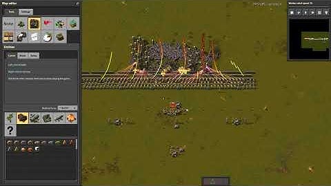 Factorio Flamethrower triggered power switch for laser turrets (3 combis)