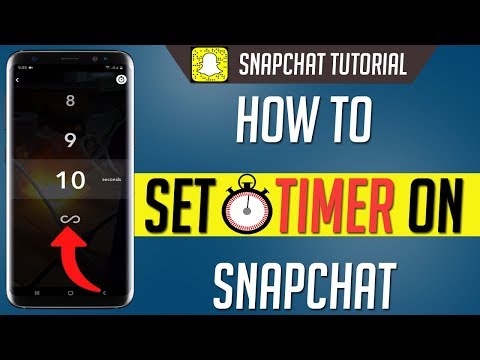 How To Set Timer on Snapchat