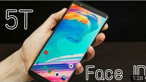 Oneplus 5T face unlock feature!!
