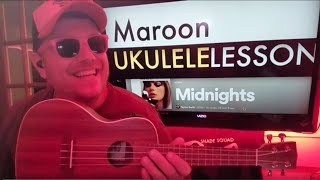 How To Play Maroon - Taylor Swift Ukulele Tutorial (Beginner Lesson!)