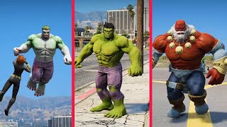 Hulk ki girlfriend ko monster ne kidnap Kar dya #redhulk #gta #viralvideo #pleasesubscribe