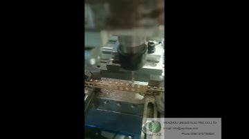 Automatic Neutral Busbar Drill, Tap, Cut Machine