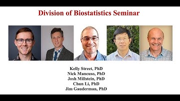 Biostatistics Faculty Speed Talks: Session 2