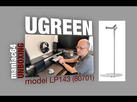 Stojak na słuchawki UGREEN model LP143 (80701) - Unboxing