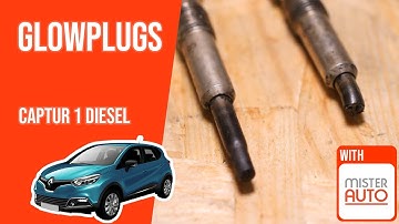 How to replace the glowplugs Captur mk1 1.5 dCi ♨️