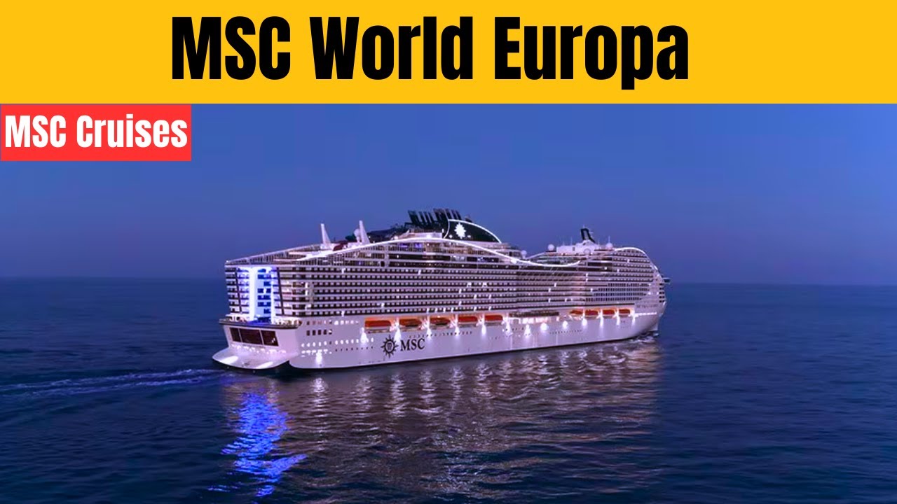 MSC World Europa: The Future of Cruising or Just Hype? Full Walkthrough