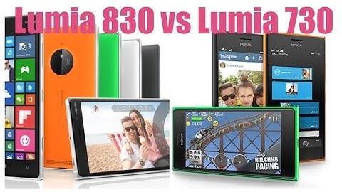 So sánh lumia 830 và 730 năm 2024