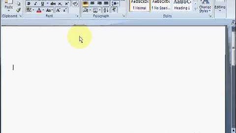 Introduction of Microsoft Word 2007 Urdu