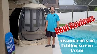 Alvantor 10 x 10 Folding Tent Screen Room Real Review