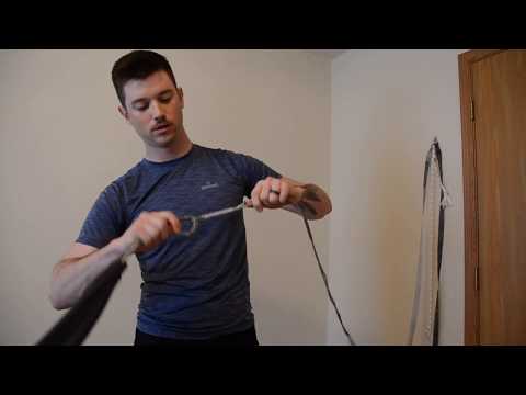 Hummingbird Hammock strap setup