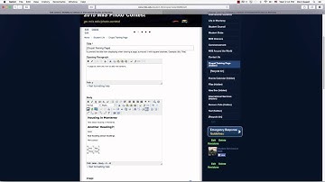 Drupal Training Series: Adding a Table