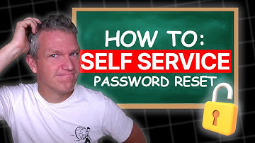 Self Service Password Reset And Change Password