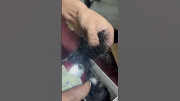 Xỉa răng khi quay mài tông đơ cắt tóc tại Quang 3S #maitongdo #quang3s #shorts