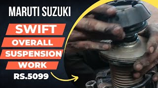 Maruti Suzuki Swift Overall Suspension Work | Gaadizo Flagship | Lowest Suspension Cost Delhi NCR