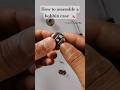How to assemble a bobbin case 🪛 #sewingtipsandtricks #sewingmachine #shortsvideo